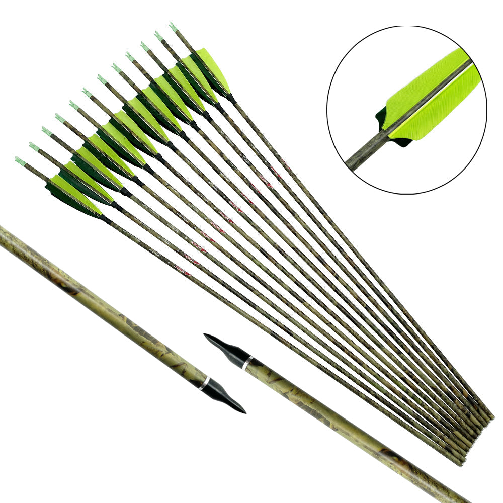 Tubes De Flèches Carbone Linkboy Archery - ID 6.2 Mm - Spines 300 à 800 - 30 Ou 32 Pouces