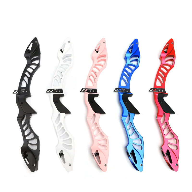 H27 Riser H27 Recurve Bow Riser Archery Hunting ILF Interface Handle 27 Inches ...