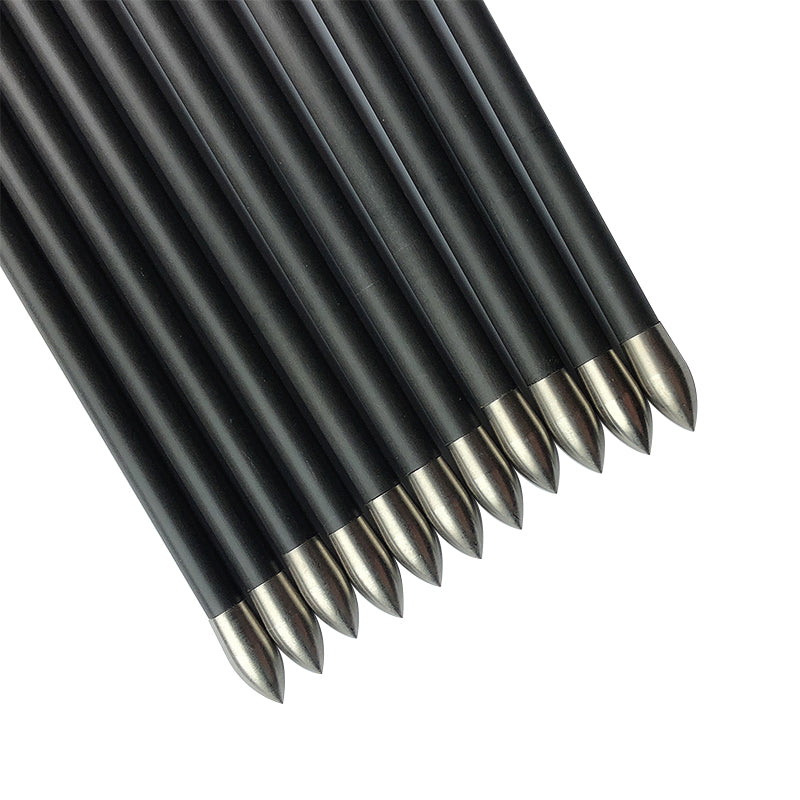 6/12 30'' Archery Arrow Pure Carbon Spine 340 Bow Hunting 6/12 30'' Archery Arrow Pure Carbon Spine 340 Bow Hunting