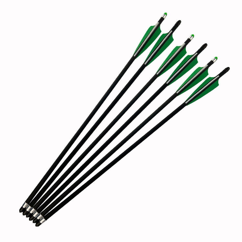Crossbow Arrows 20 Inch Carbon Fiber Arrow With Explosion-proof Ring ...