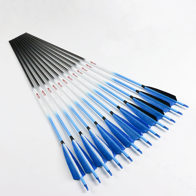 Pas cher Prix ID 6.2mm 4 plume flèche en carbone pur Colonne Vertébrale 300 340 Pas cher Prix ID 6.2mm 4 plume flèche en carbone pur Colonne Vertébrale 300 340