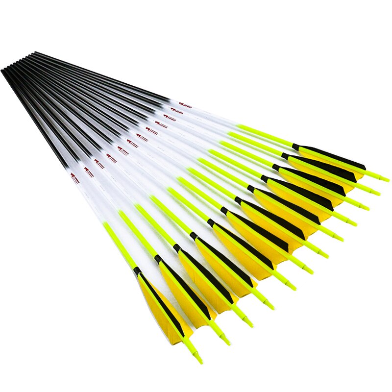 30 Pure Carbon Arrows Archery 0.003 Hunting Arrows Compound 30 Pure Carbon Arrows Archery 0.003 Hunting Arrows Compound